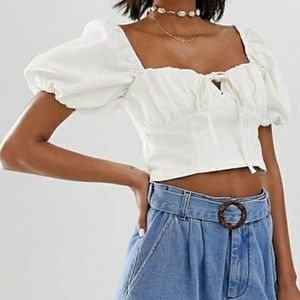 ASOS milkmaid top